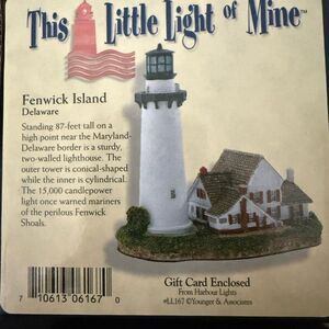 Harbour Lights This Little Light Of Mine Mini Lighthouse Fenwick Island Delaware